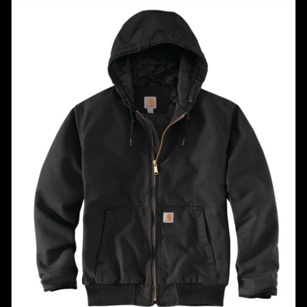 Carhartt Loose Fit Washed Duck Quilt Lined Active Jac Thumbnail
