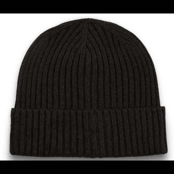 Traditional 6 Seam Ribbed Toque with Cuff Thumbnail
