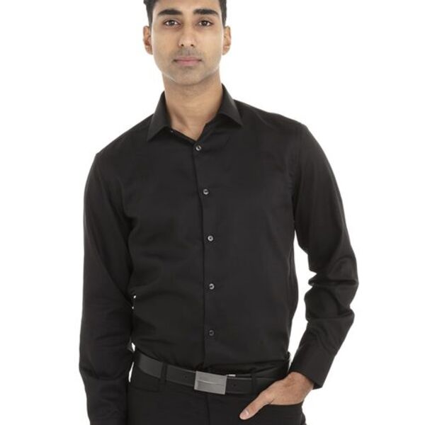 Calvin Klein - Non-Iron Pincord Slim-Fit Shirt Thumbnail