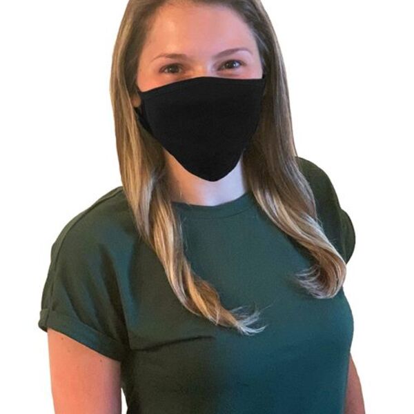 M&O - 100% Cotton Antimicrobial Triple Layer Adjustable Mask Thumbnail