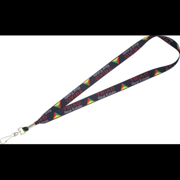 Full Color 3/4" Lanyard w/ Hook Thumbnail