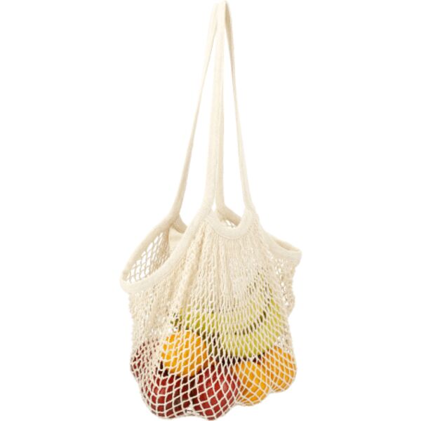 Riviera Cotton Mesh Market Bag w/Zippered Pouch Thumbnail