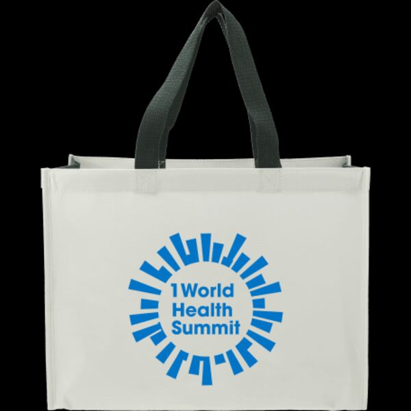 RPET Laminated Matte Non-Woven Shopper Tote Thumbnail