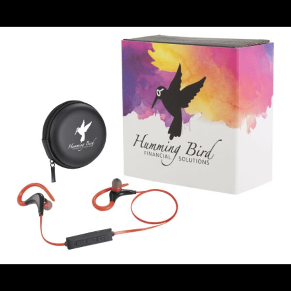 Buzz Bluetooth Earbuds with Full Color Wrap Thumbnail