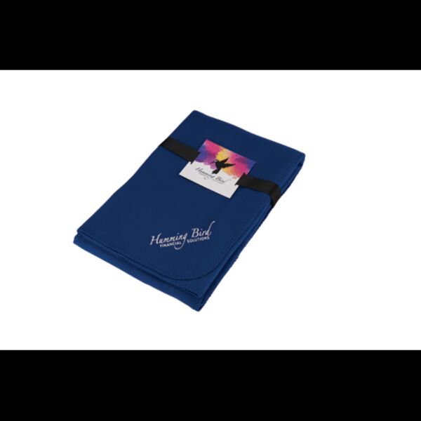 Cozy Fleece Blanket with Full Color Card and Band Thumbnail