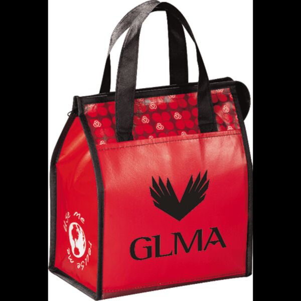 Laminated Non-Woven 6 Can Lunch Cooler Thumbnail