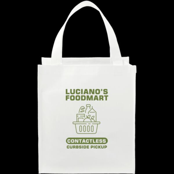 Double Laminated Wipeable Grocery Tote Thumbnail