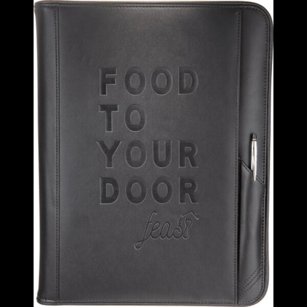 Cross® Classic Leather Zippered Padfolio Thumbnail