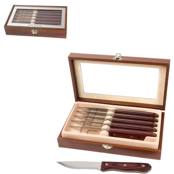 Manchurian Ash 6-Piece Steak Knife Set Thumbnail