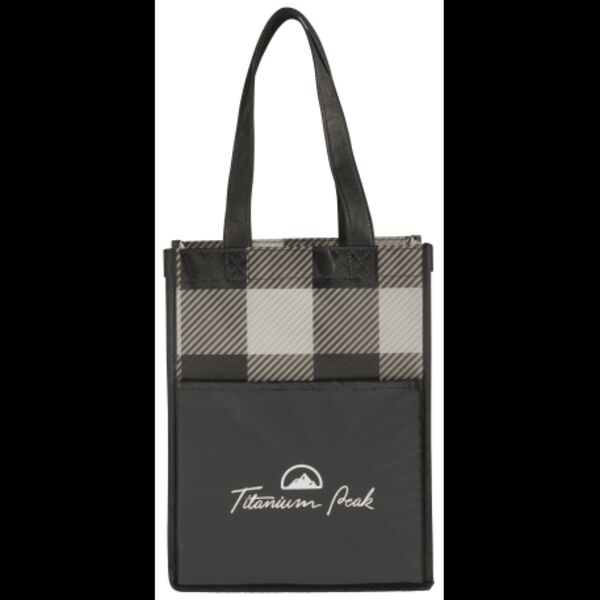 Buffalo Plaid NW Mini Gift Tote Thumbnail