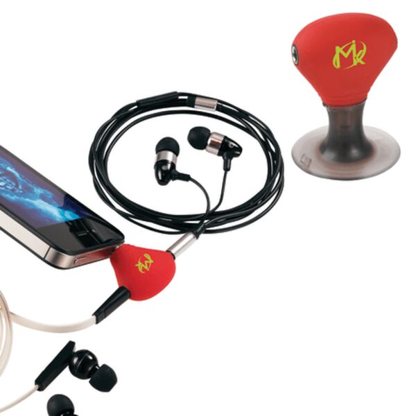 2-in-1 3.5mm Music Splitter and Phone Stand Thumbnail