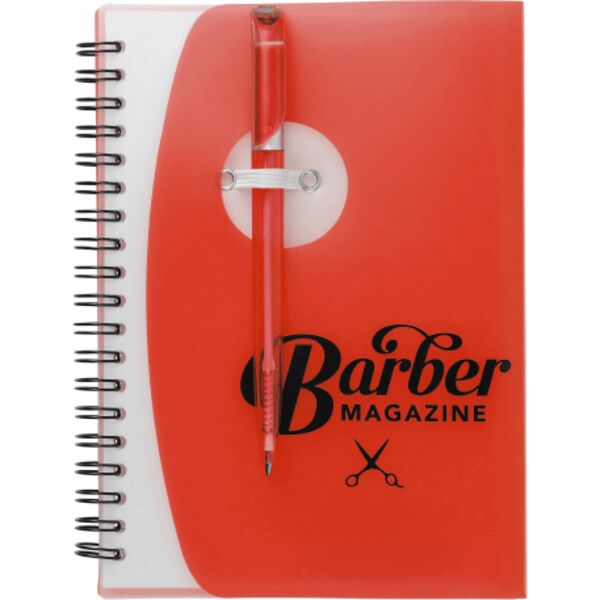 5" x 7" Sun Spiral Notebook with Pen Thumbnail