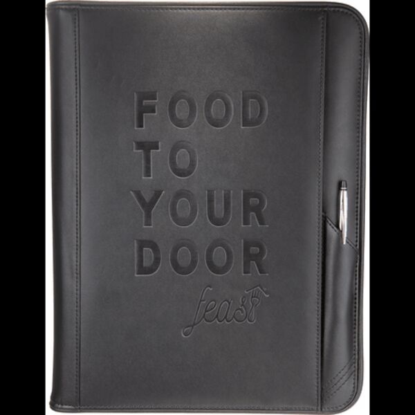 Cross® Classic Leather Zippered Padfolio Bundle Se Thumbnail