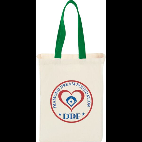 Nebraska 5oz Cotton Canvas Grocery Tote Thumbnail