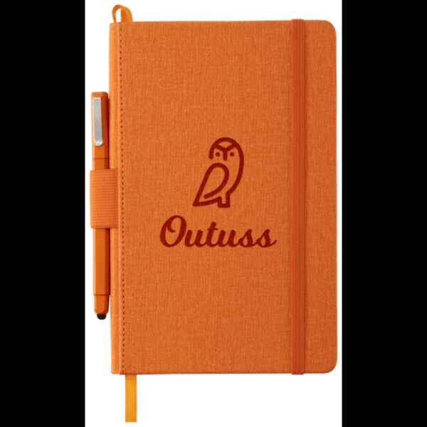 5.5" x 8.5" Heathered Hard Bound JournalBook® Thumbnail