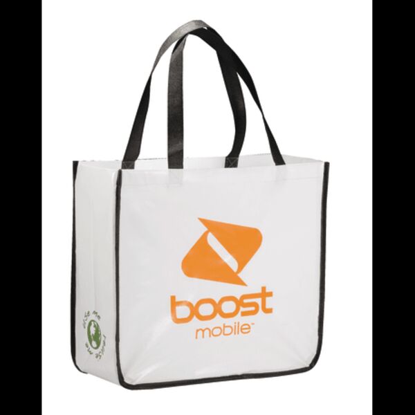 Large Laminated Non-Woven Shopper Tote Thumbnail