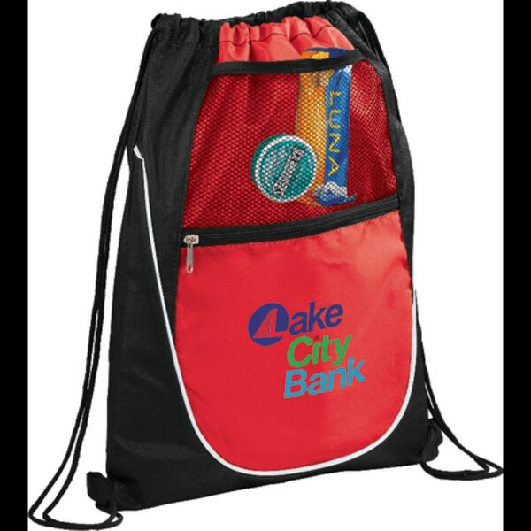 Locker Mesh Pocket Drawstring Bag Thumbnail