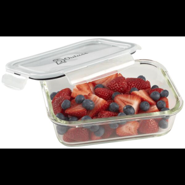 Glass Leakproof 875ml Food Storage Container Thumbnail