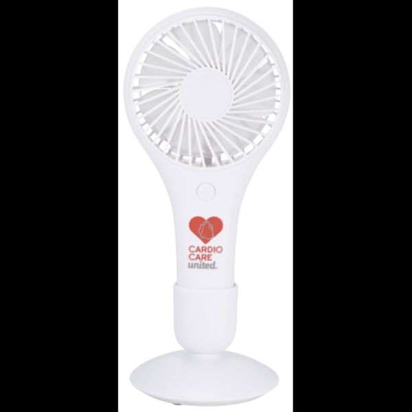 Portable Hand Fan with Holder Thumbnail