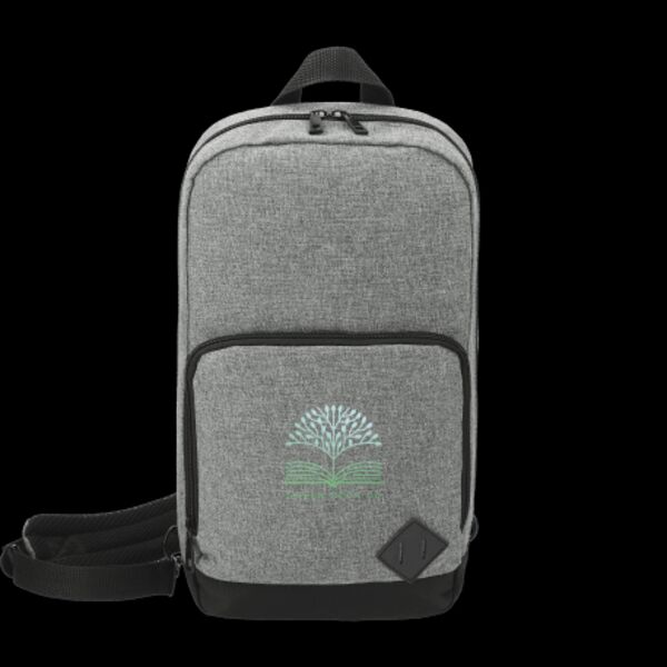 Graphite Deluxe Recycled Sling Backpack Thumbnail