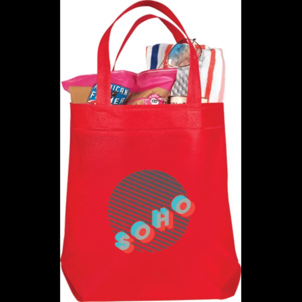 Challenger Non-Woven Shopper Tote Thumbnail