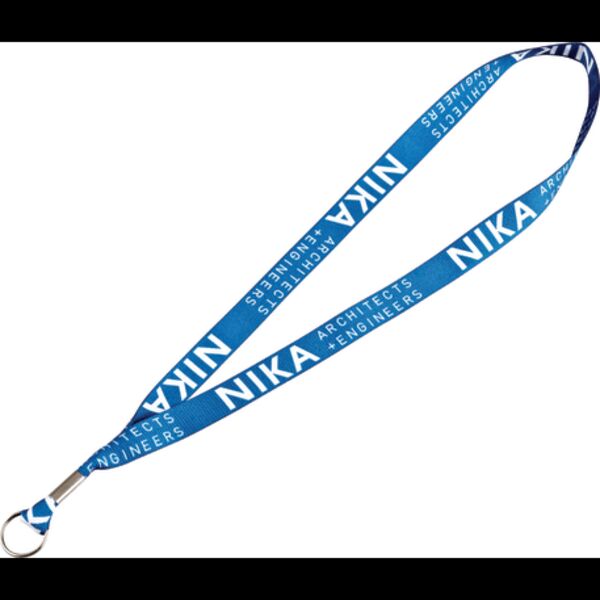 Full Color 3/4" Lanyard w/ Ring Thumbnail
