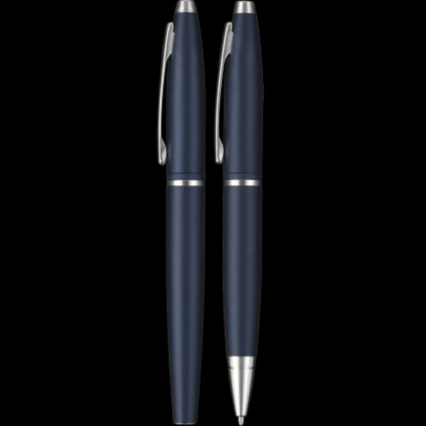 Cross Calais Matte Metallic Midnight Blue Pen Set Thumbnail