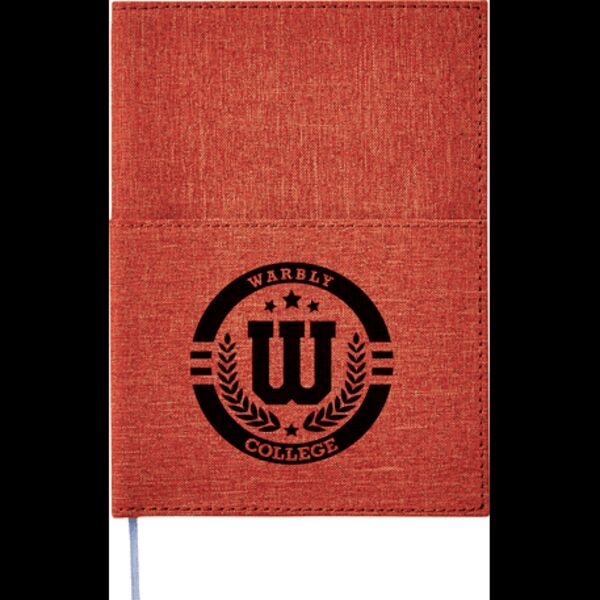 5"x 7" Canvas Pocket Refillable Notebook Thumbnail