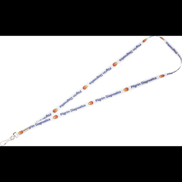 Full Color 1/2" Lanyard w/ Hook Thumbnail