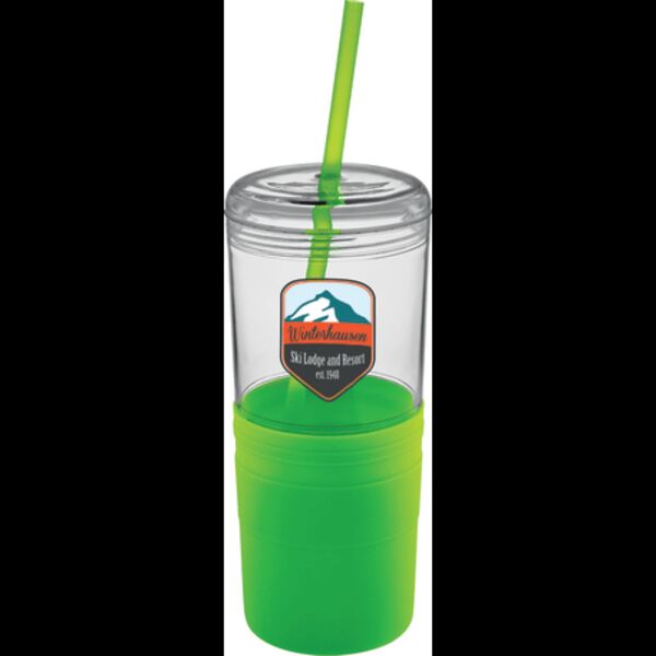 Babylon 22oz Tumbler with Straw Thumbnail