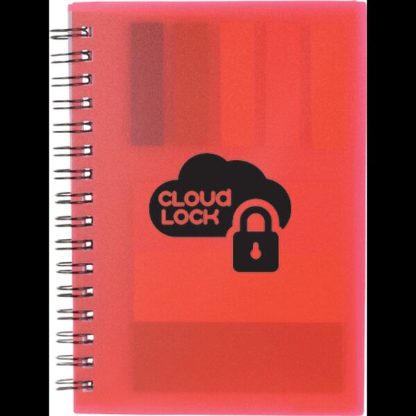 3" x 4" Peppi Spiral with Sticky Notes Thumbnail