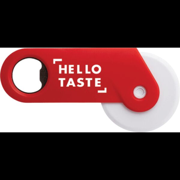 Pizza Cutter and Bottle Opener Thumbnail