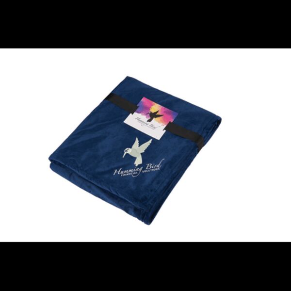 Sherpa Home Throw with Full Color Card and Band Thumbnail