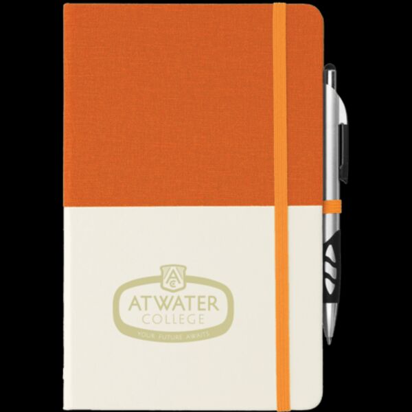 5" x 8" Two Tone Bound Notebook Thumbnail