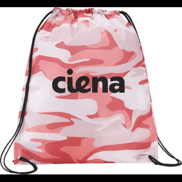 Camo Oriole Drawstring Bag Thumbnail