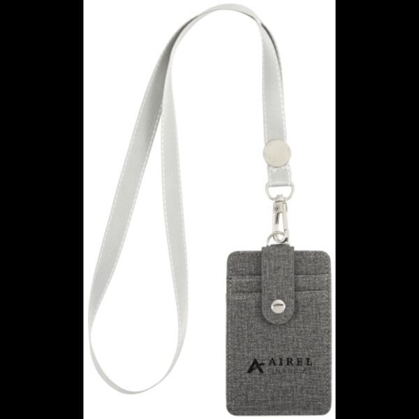 RFID Card holder with Lanyard Thumbnail