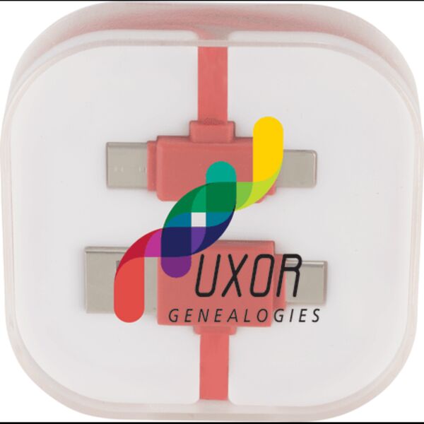 Color Pop Charging Cable with Phone Stand Thumbnail