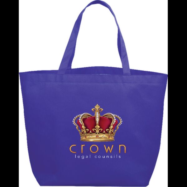 Budget Non-Woven Shopper Tote Thumbnail