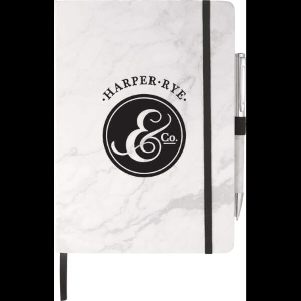 5.5" x 8" Marble Hard Bound JournalBook® Thumbnail