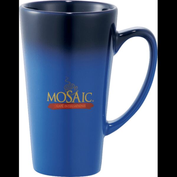 Cafe Tall Latte Ceramic Mug 14oz Thumbnail