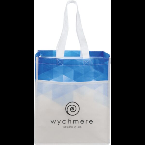 Gradient Laminated Grocery Tote Thumbnail