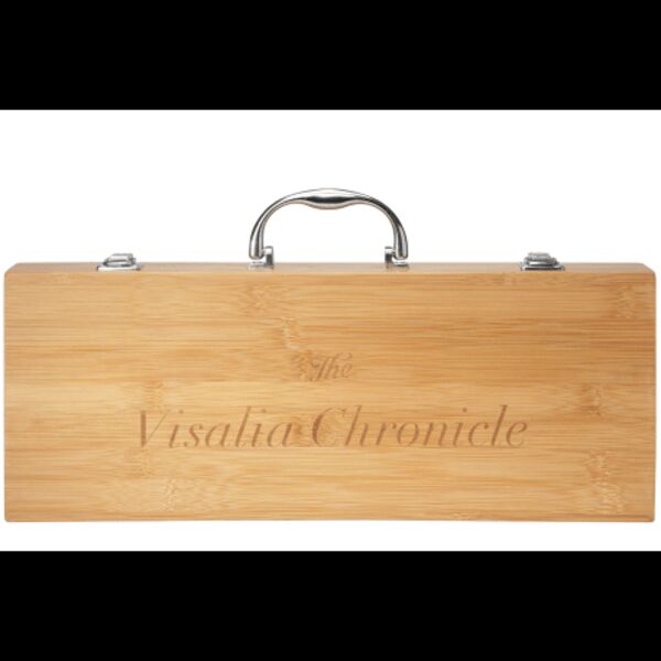 Grill Master 5pc Bamboo BBQ Set Thumbnail